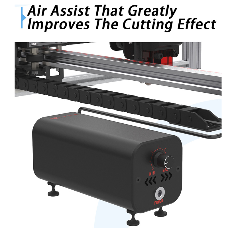 Air Assist Szybka pompa powiet – Industrial Laser Engraver recenzja i cena